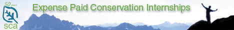 Student Conservation Association - Expence Paid Conservation Internships