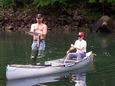 Canoeing the Caney Fork