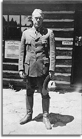 Gerald R. Ford, Yellowstone National Park, Summer of 1936