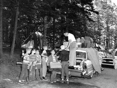 Smoky Mountains Camping, 1959