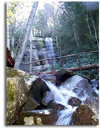 Rainbow Falls - Smoky Mountains National Park