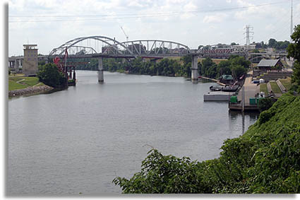 Cumberland River Downtown Nashville