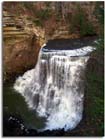 Burgess Falls State Park on Center Hill Lake