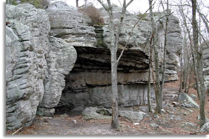 Black Mountain Overhang - Tennessee